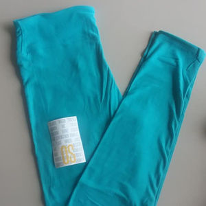 BNWT Lularoe One Size Leggings Caribbean Blue